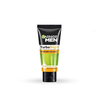 Garnier Men Tubro Bright Anti-Dark Cells Fairness Face Wash, 50g